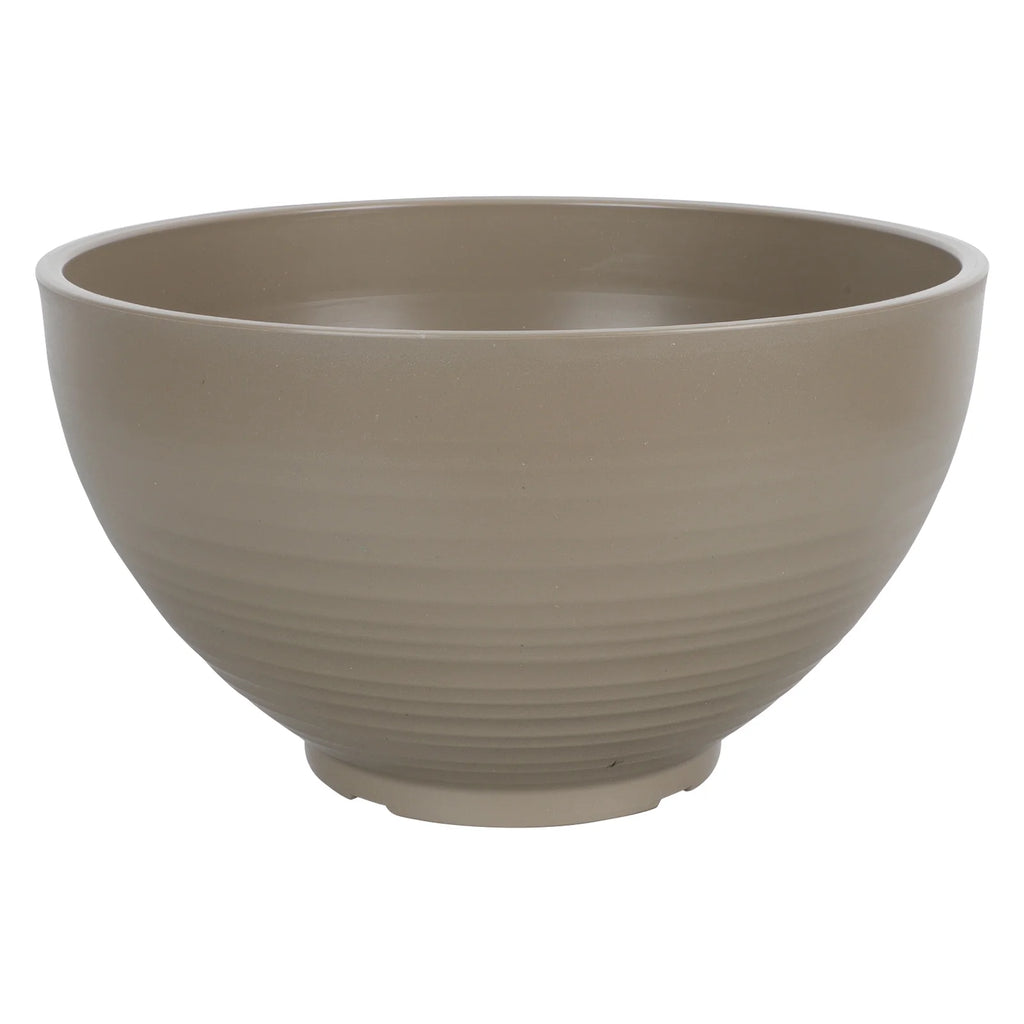 Terrarium Faux Stone Flower Pot 30x16.9cm Khaki E589133
