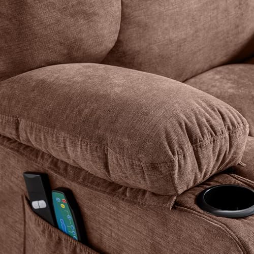 Grey Power Lift Recliner Chair with Massage I1036