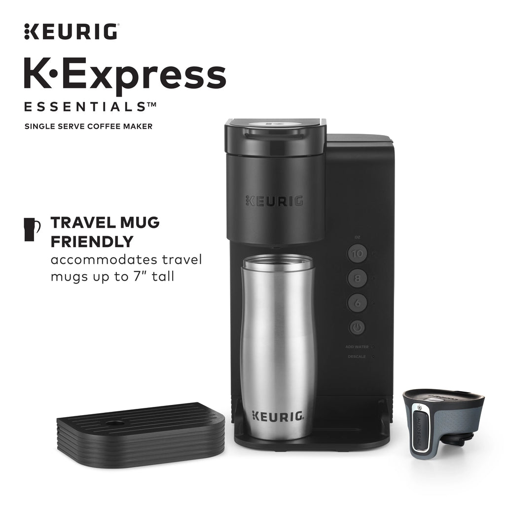 Black Single Serve K-Cup Pod Coffee Maker F535989