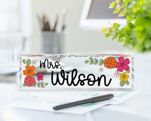 Teacher Desk Name Plate G160