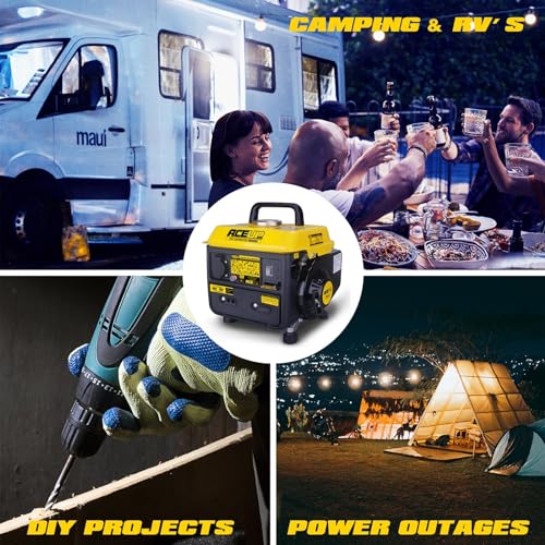 1,200W Gas-Powered Portable Generator U3457