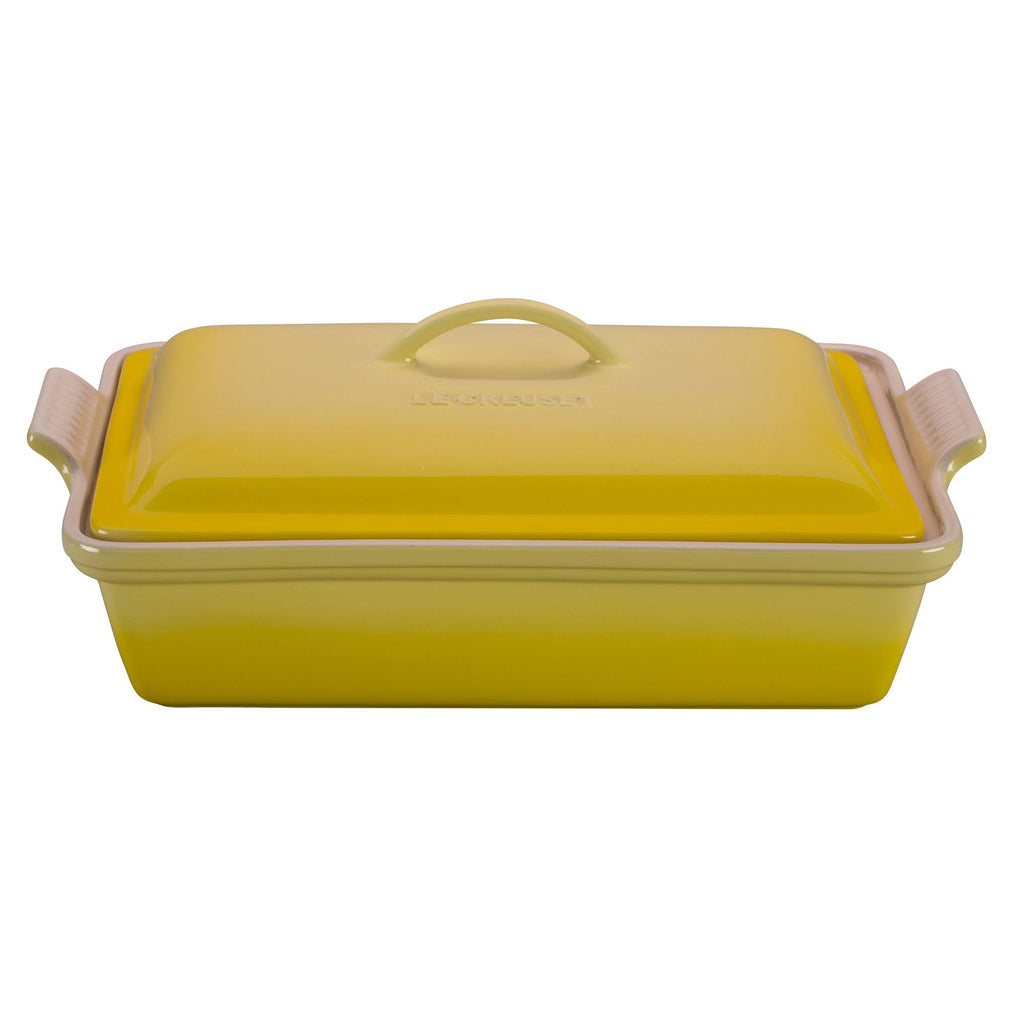 Heritage Stoneware Covered Rectangular Casserole, 4-Quart K984926