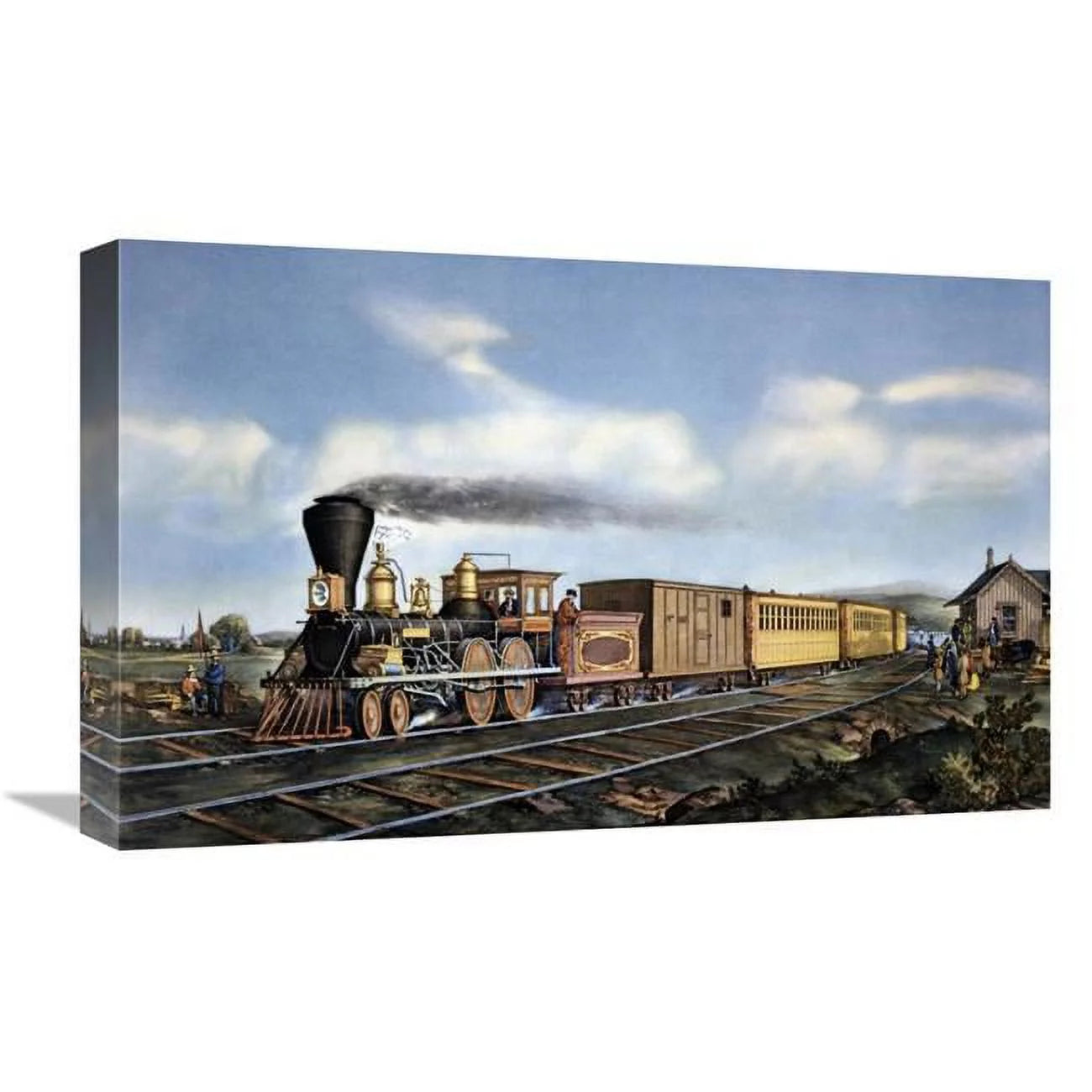 American Express Train Art Print - 22in. A74742
