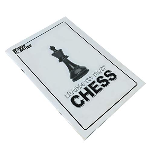 Tournament Chess Set with Filled Chess Pieces and Black Roll-Up Vinyl Chess Board C436