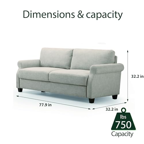 Beige Loveseat Sofa H26172