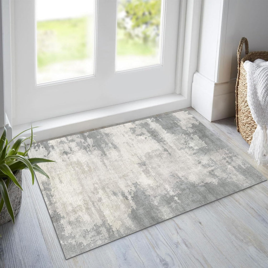 47'' x 31'' Absorbent Non-Slip Low Profile Rubber Floor Mat L93376