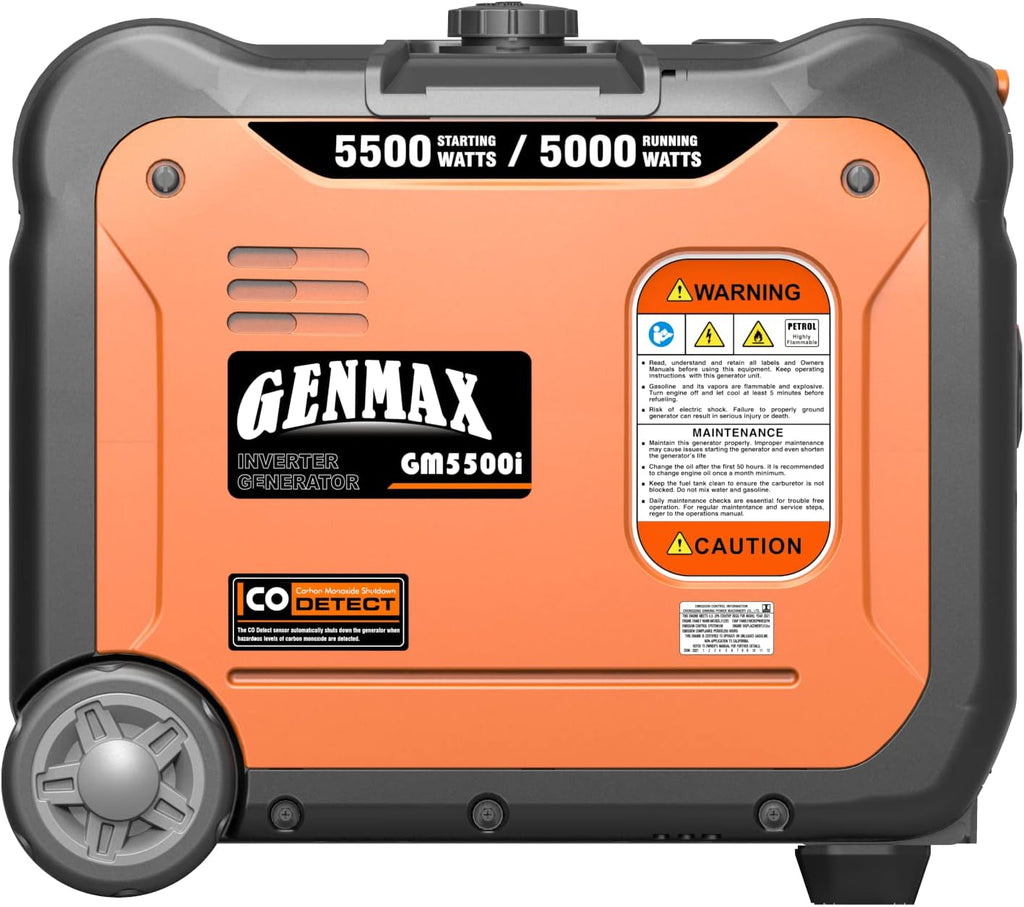 Inverter Generator, Gas Powered, Ultra Lightweight Q502