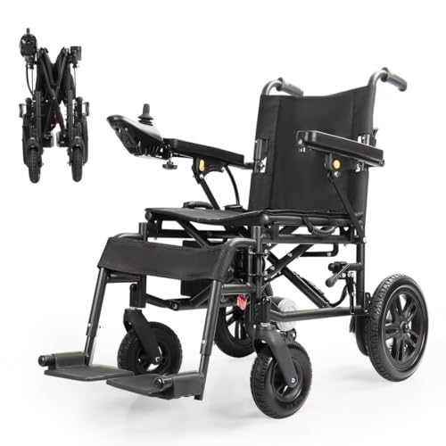 Electric all-terrain wheelchair, 500W, 264Lbs Max load, 12Ah lithium battery, 9mi driving range T857
