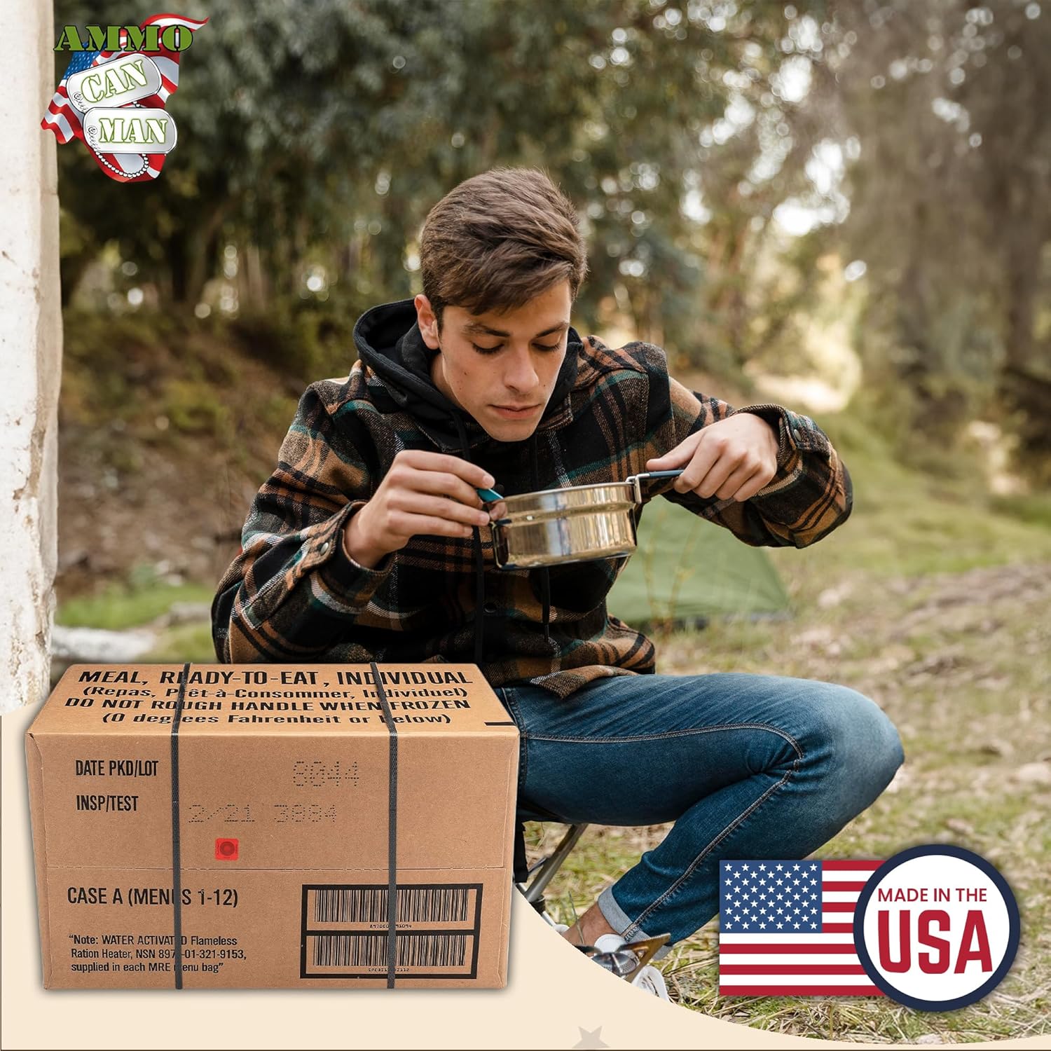 12ct US Military Surplus MRE Meals Ready to Eat V285245