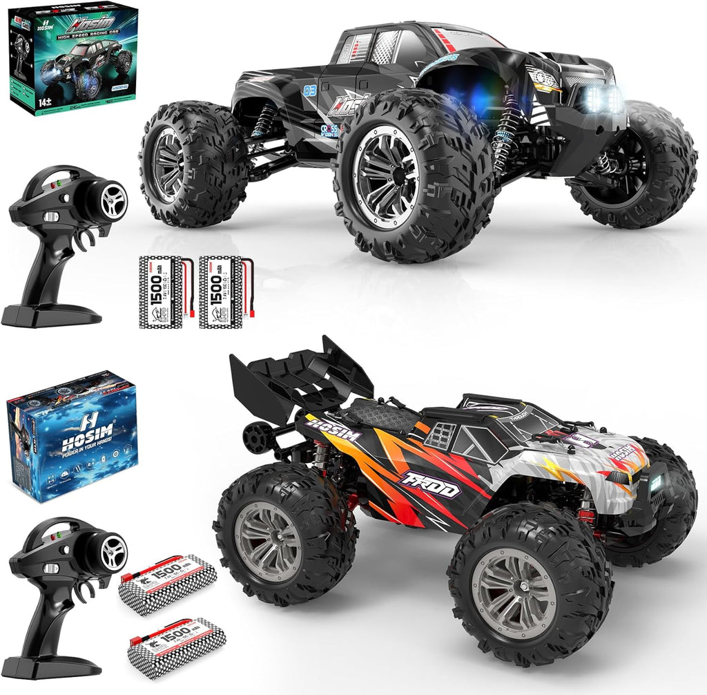 1:10 Scale 48+ KMH Remote Control Car & 1:14 Fast 52+ KMH High Speed RC Truck Z486