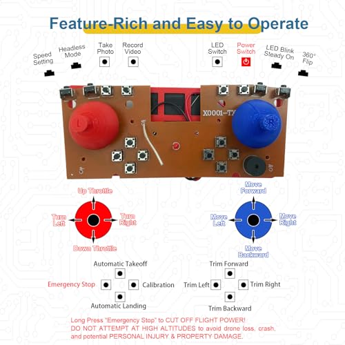 DIY Drone Kit with Brushless Motor & Dual Camera S78229