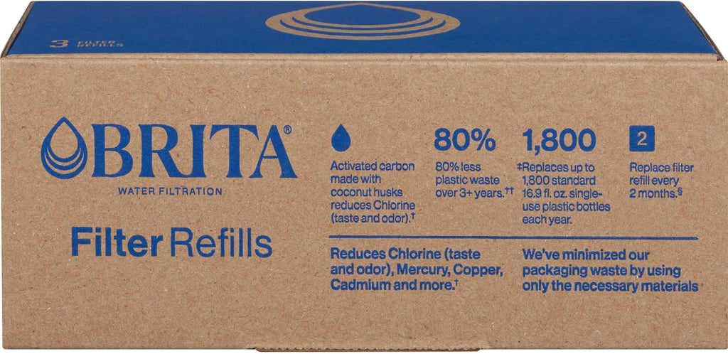 3 Filters BPA-Free Water Filter Refill Packs Q163793
