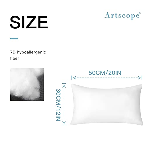 12" x 20" Set of 2 Throw Pillow Inserts T245921
