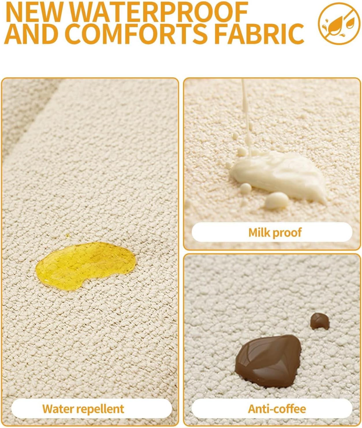 Anti-Cat Scratch Waterproof Non Slip Thickened Window Seat Cushion B7496