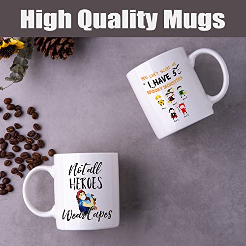12 OZ White Ceramic Sublimation Mugs Set of 4 E5019