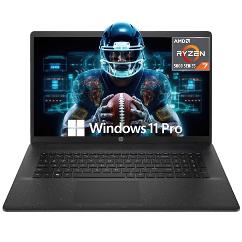 17.3'' IPS FHD Anti-Glare Display Laptop, AMD Ryzen 7 5700U, 64GB RAM, 2 TB SSD, Black P714