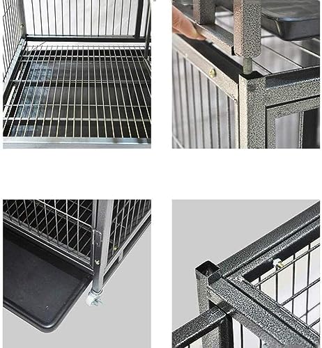 Heavy Duty Metal Dog Crate with Toilet K17046