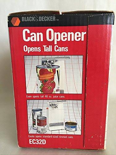 White Electric Can Opener N8807