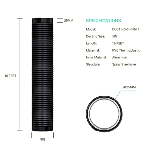 5 inch Duct F7330