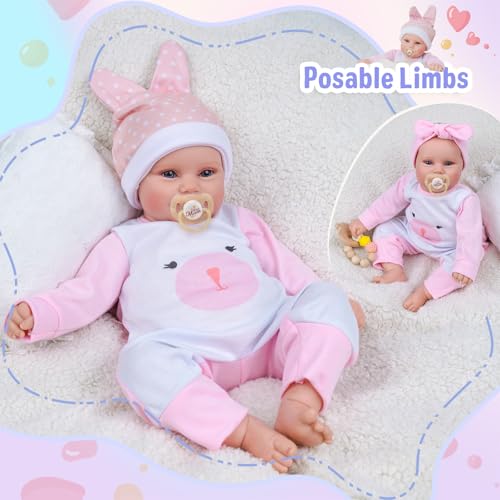 20 Inch Soft Vinyl Realistic Reborn Baby Doll Z84670