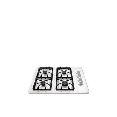 White 30x22 Gas Cooktop with 4 Burners D3273