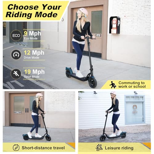 500W Motor 19 Mph 21 Miles 10" Tires Foldable Electric Scooter F57993