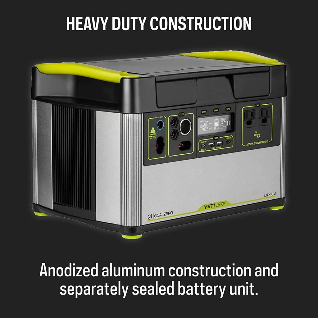 Portable Power Station 1516Wh Lithium Battery Generator 2000 Watt AC Inverter N248065