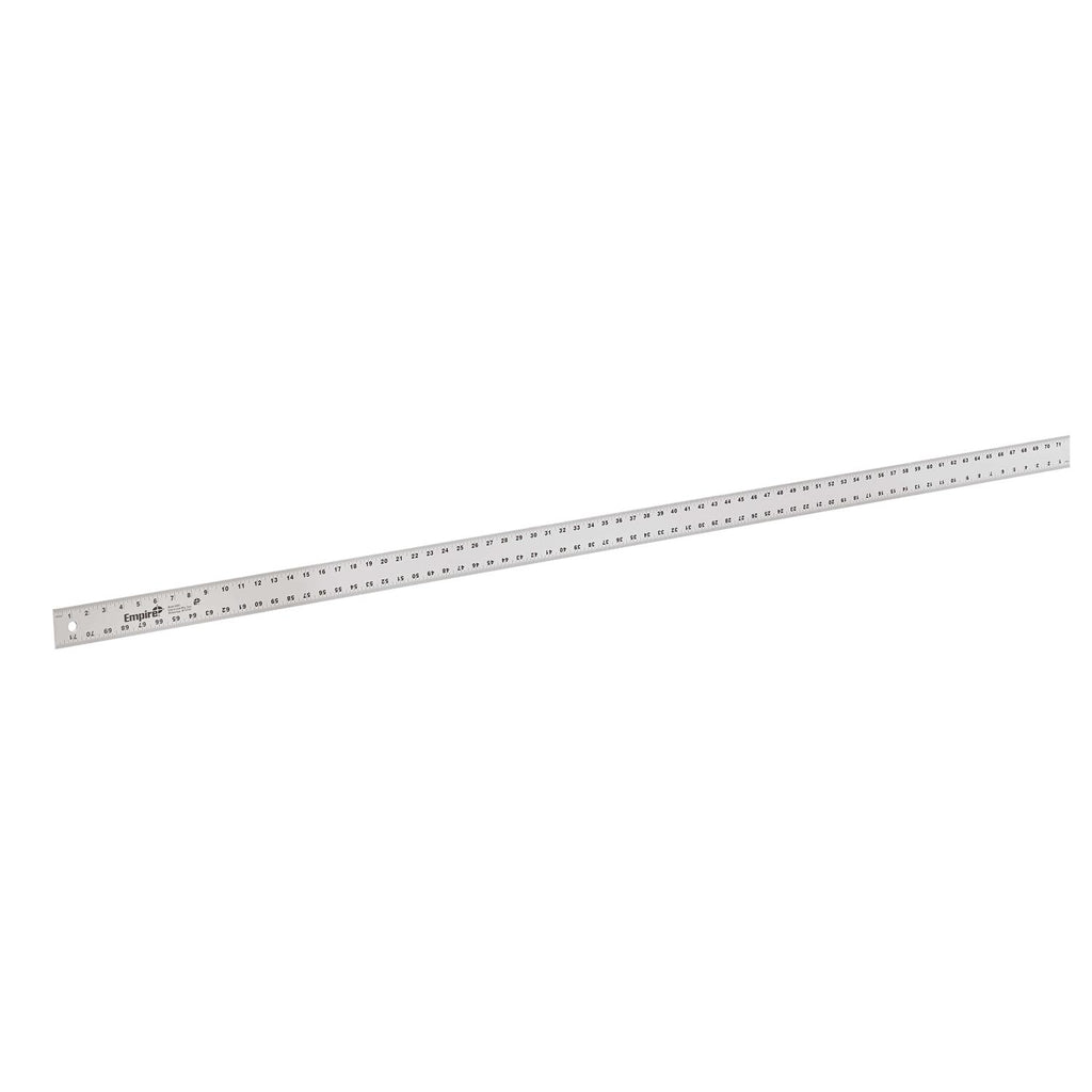 72 in. Aluminum Straight Edge Ruler Y513