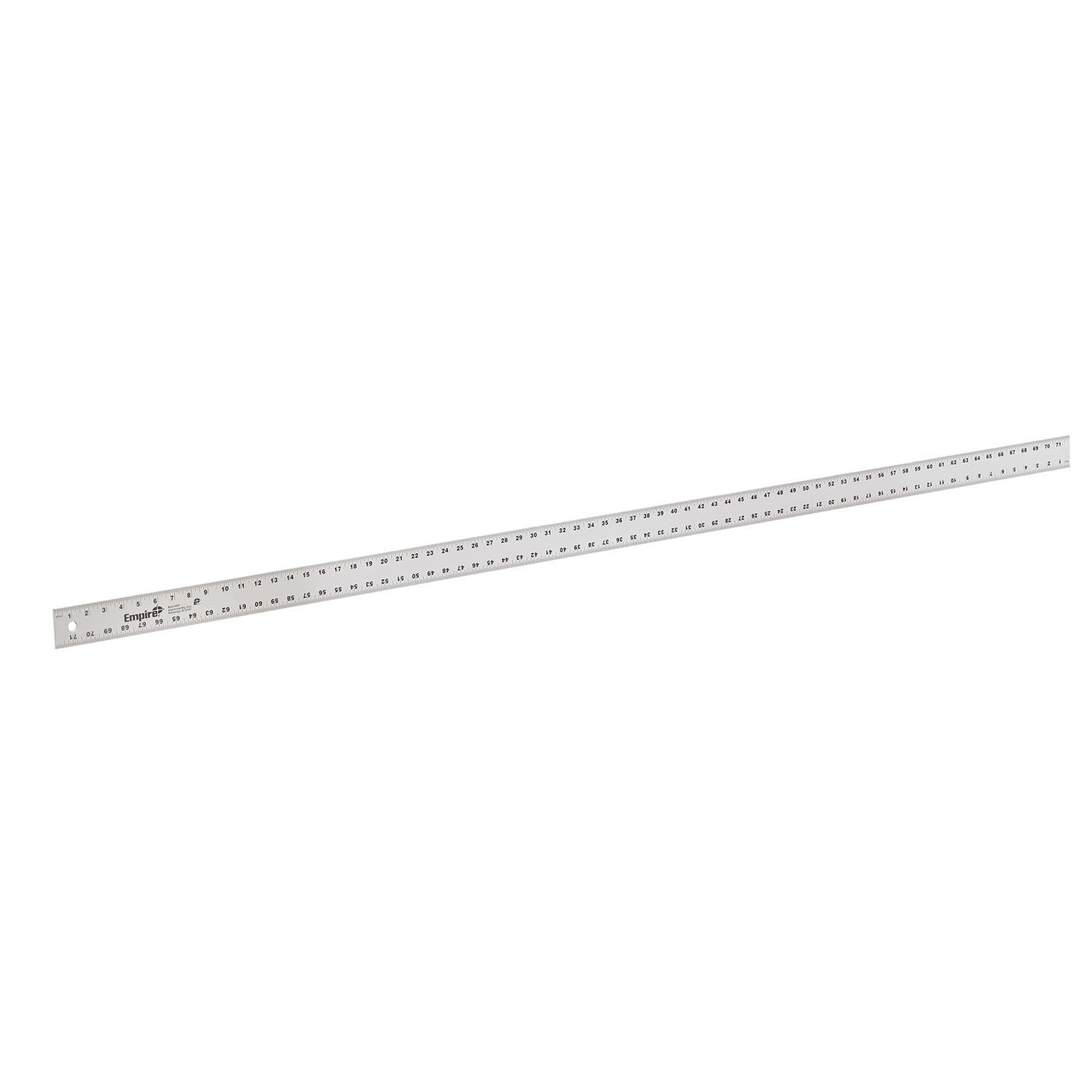 72 in. Aluminum Straight Edge Ruler Y513