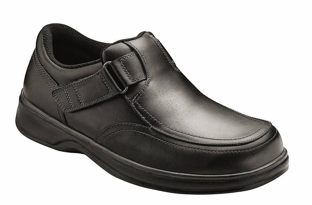 Black Leather Men's Shoes L581