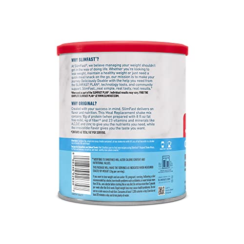 Original Rich Chocolate Meal Replacement Powder, 10g Protein, 14 Servings Q96297
