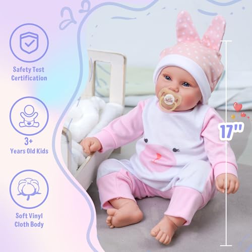 20 Inch Soft Vinyl Realistic Reborn Baby Doll Z84670