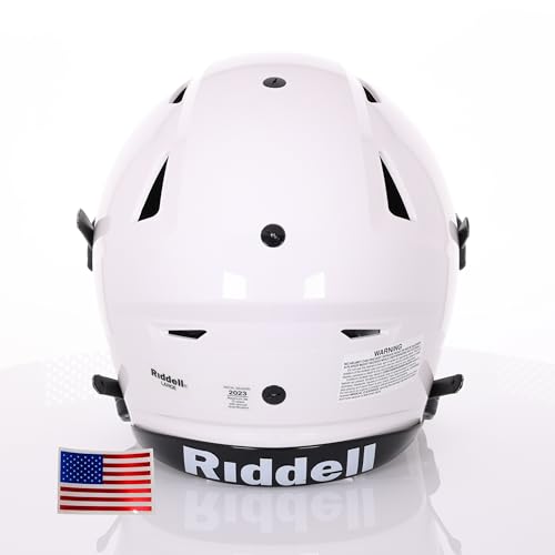 Adult Football Helmet with White Facemask F575968