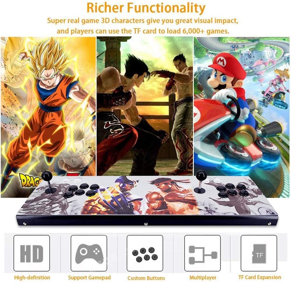Arcade Game Console 1080P 8000 in 1 2 Players V2629