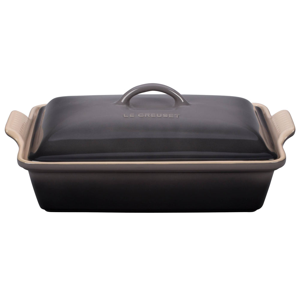 Heritage Stoneware Covered Rectangular Casserole, 4-Quart K984926