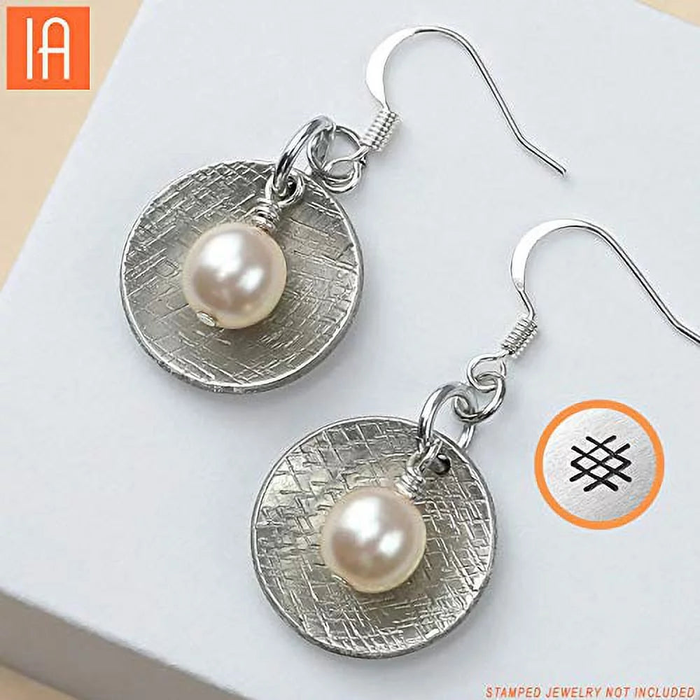 Metal Jewelry Stamps, Texture Designs Metal Stamp Pack W979534