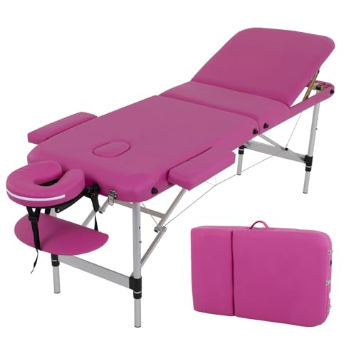 Portable 28 inch Wide Adjustable Folding Massage Table with Non-Woven Bag I8523