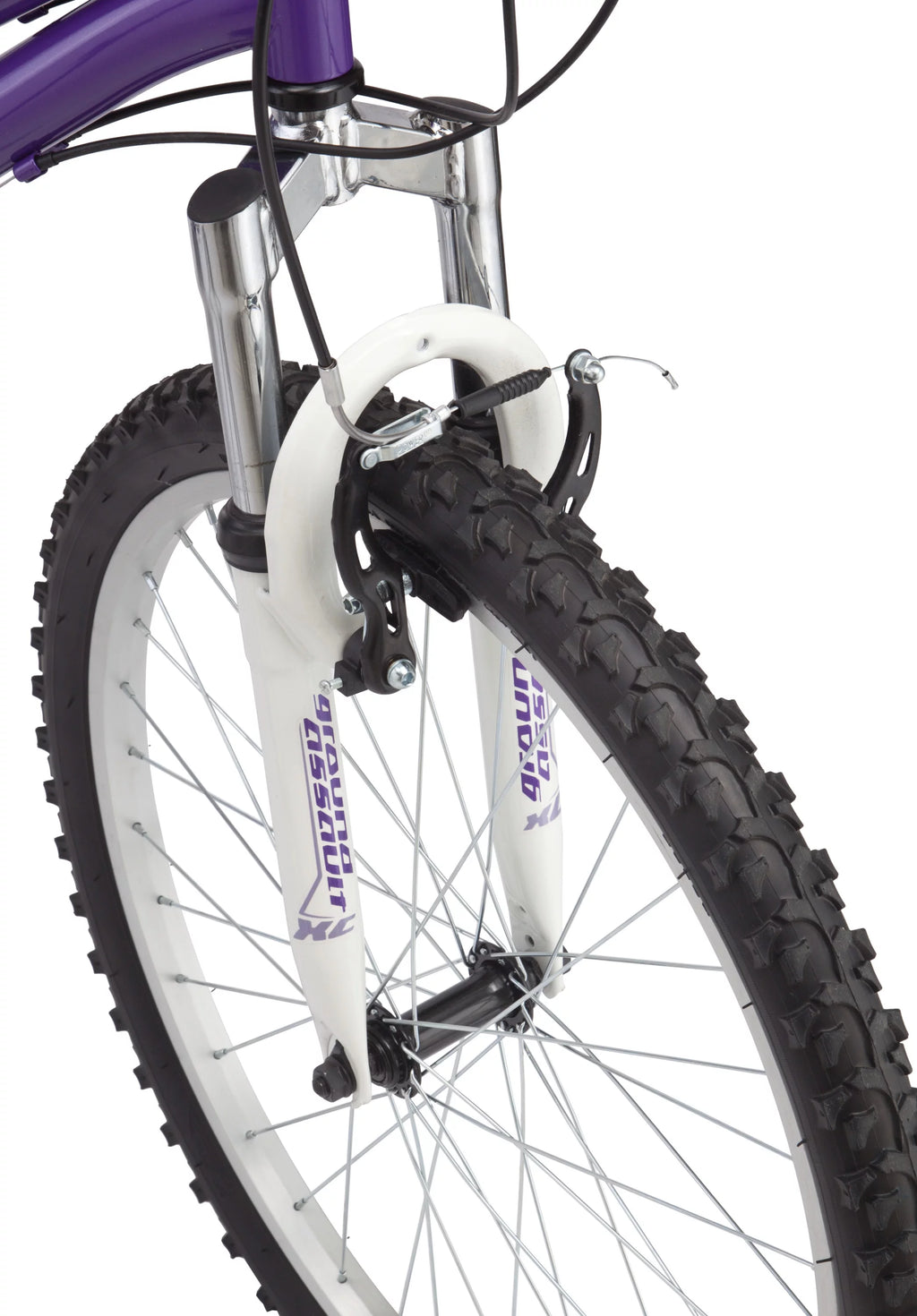 24" Purple Girls Mountain Bike B33567