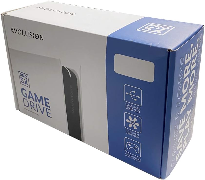 4TB USB 3.0 External Gaming Hard Drive (Grey) L8682