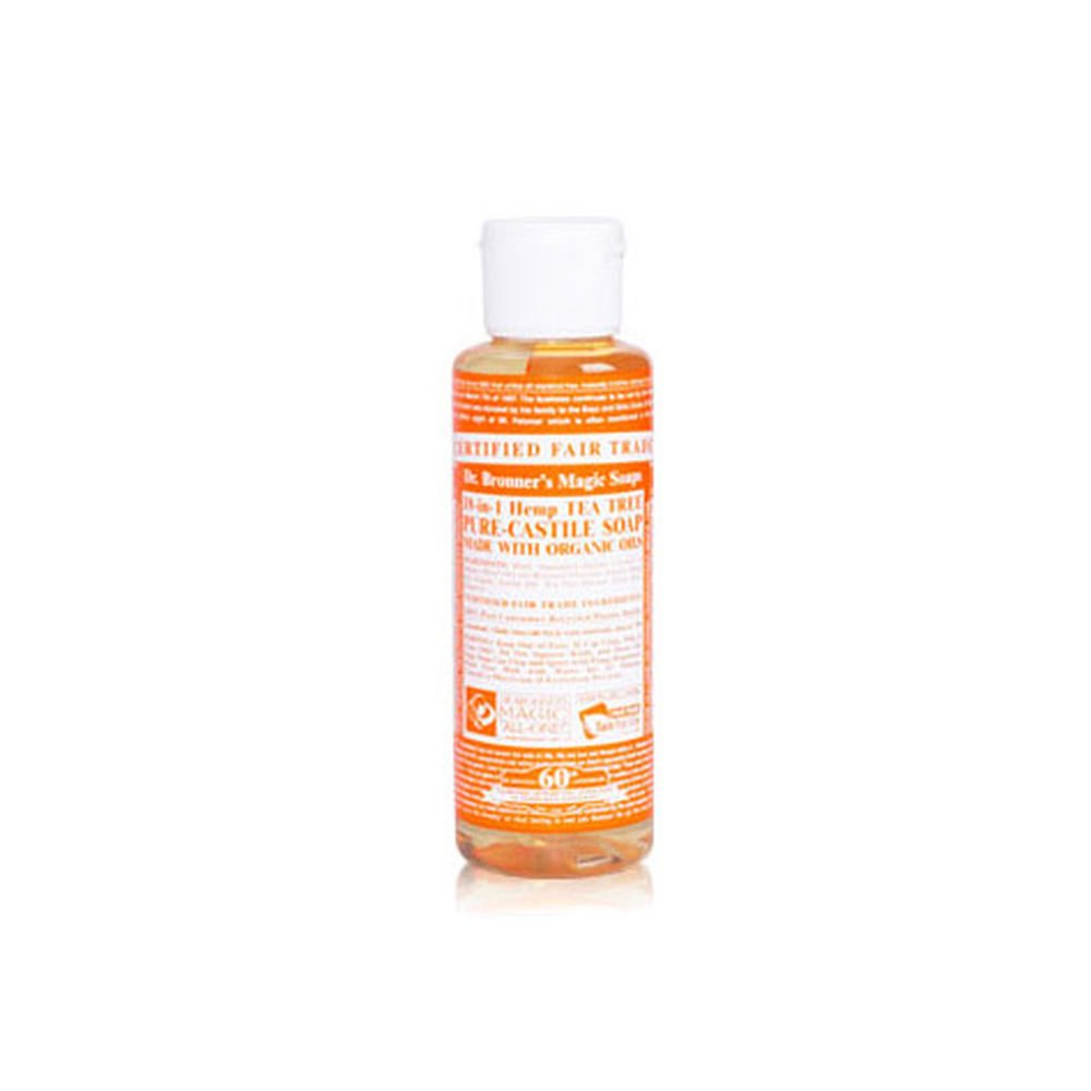 18-in-1 Hemp Pure-Castile Liquid Soap, Tea Tree, 4 fl oz L297