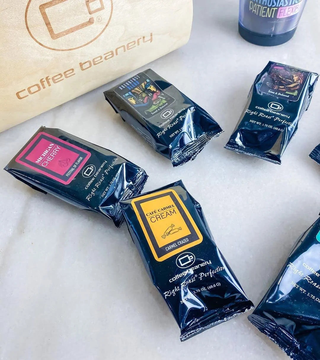 12 One Samples Gourmet Coffee Gift Basket M615938