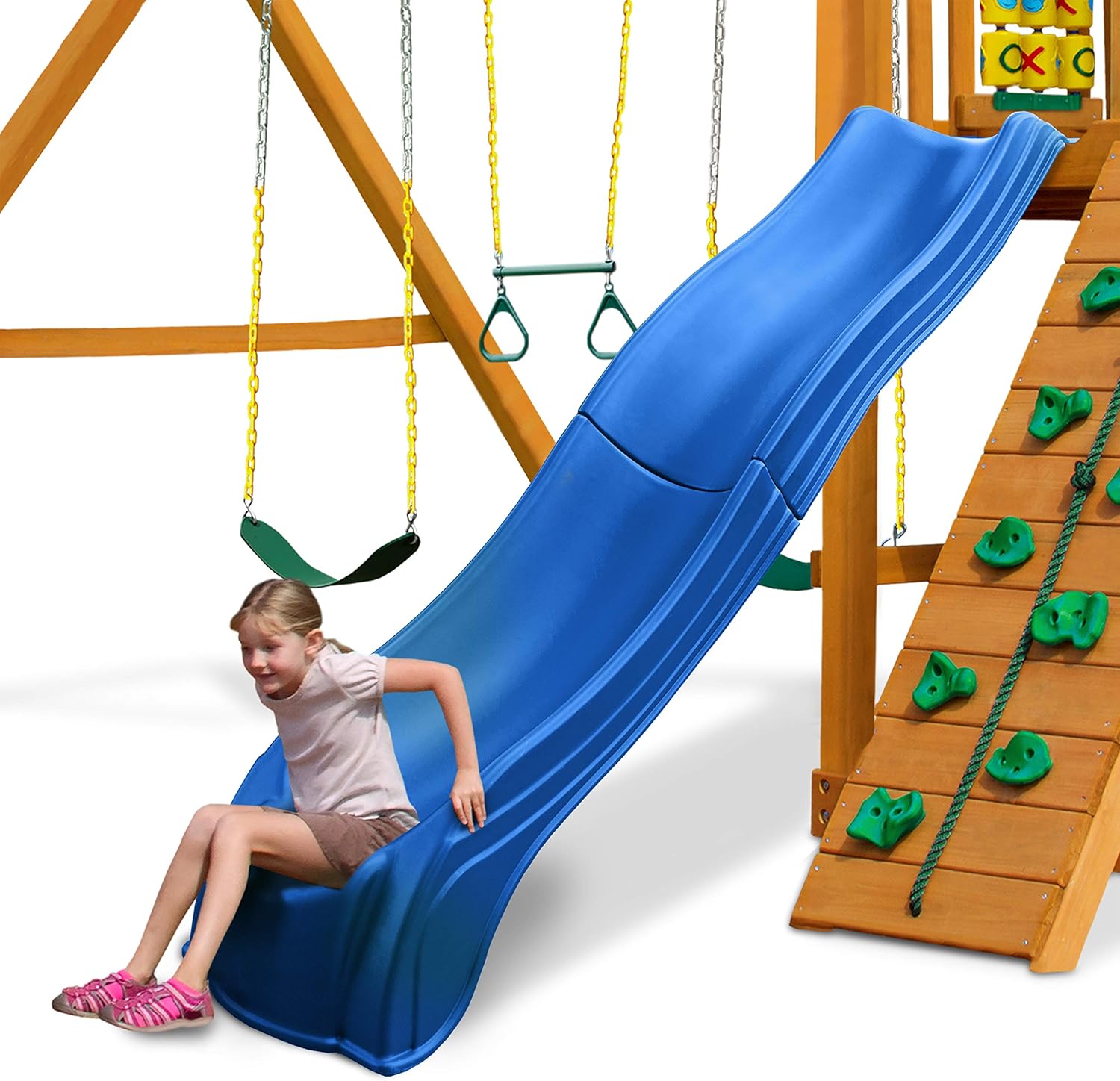 Blue 2Piece Plastic Slide F18494