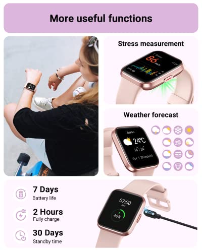 1.8" Touch Screen Smart Watch with Alexa Built-in V688527