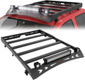 Heavy Duty Roof Rack Cargo Carrier with 2 LED Lights and 1 Light Bar G4706