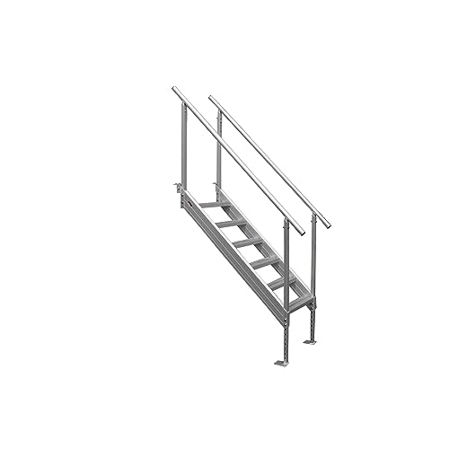 Aluminum Dock Stair - 4-Step Z959
