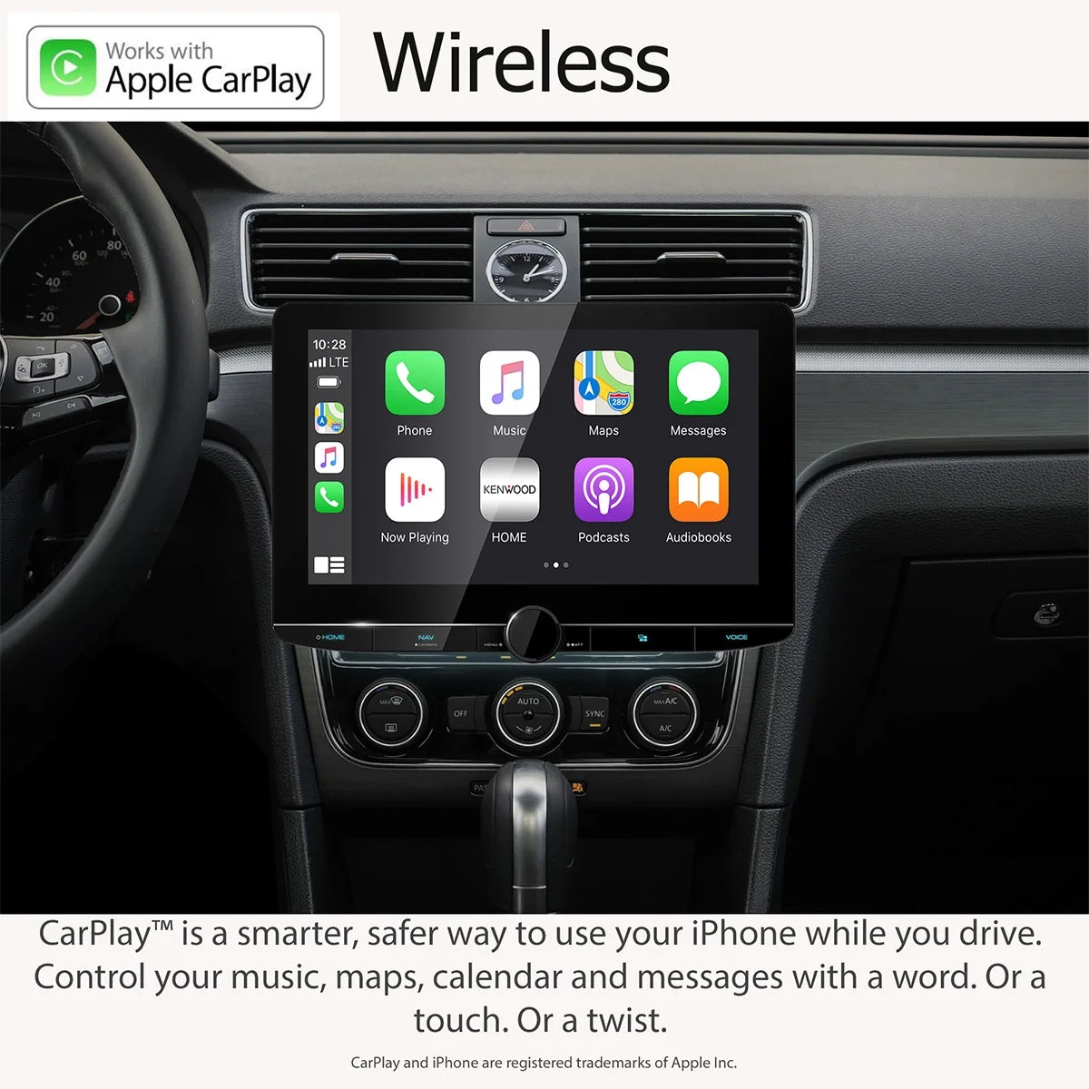 10.1" High Definition Navigation Car Stereo Receiver with Capacitive Touch Panel L7783