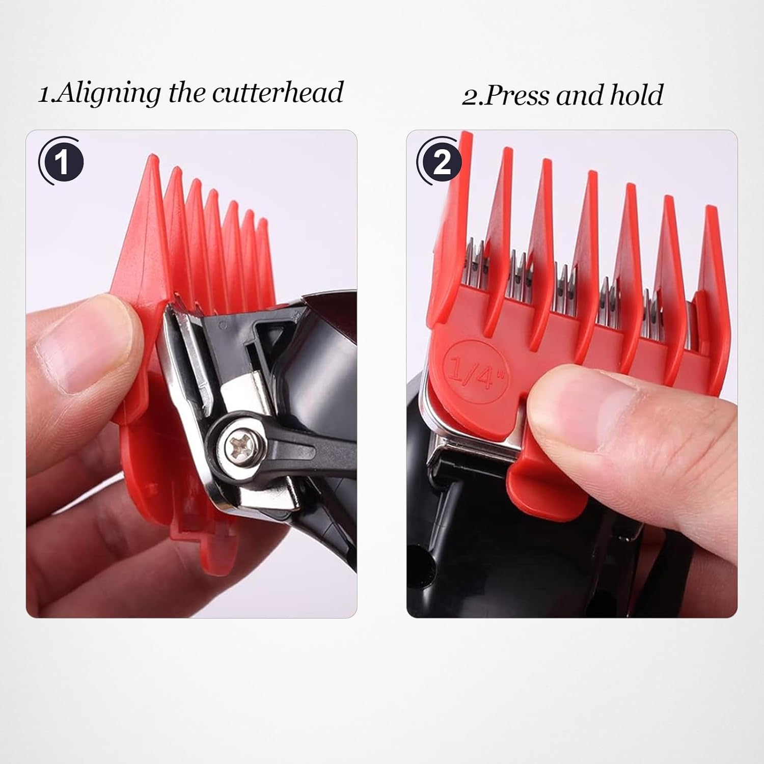 Hair Clipper Guards for Wahl Clippers from 1/8" to 1" E3586