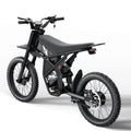 Electric Dirt Bike, 60V 3000W / 48V 2400W, Dual Battery, 25" Motorcycle Tire, Full Suspension M12488
