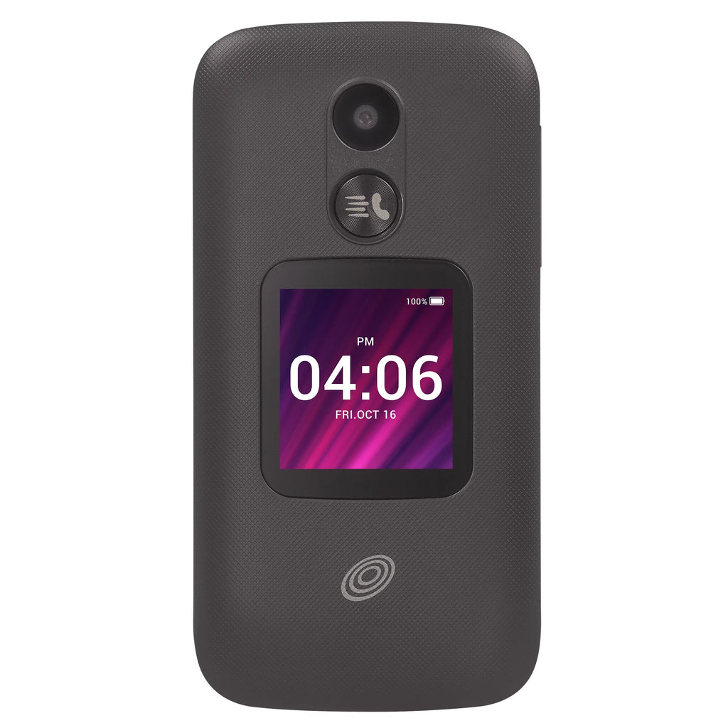 Black Prepaid Flip Phone E89624
