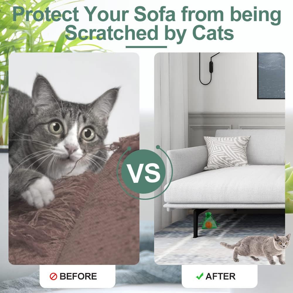 10 Pack Natural Peppermint Oil Cat Deterrent U6715
